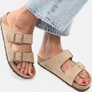 Birkenstock Tan Arizona Sandals 39